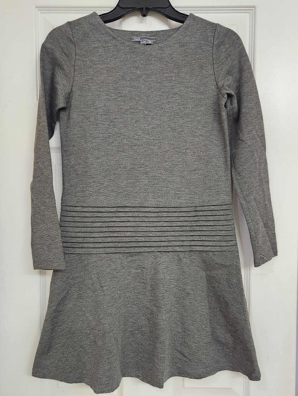 NWOT Vince. Girl's Tuxedo Drop Waist Dress